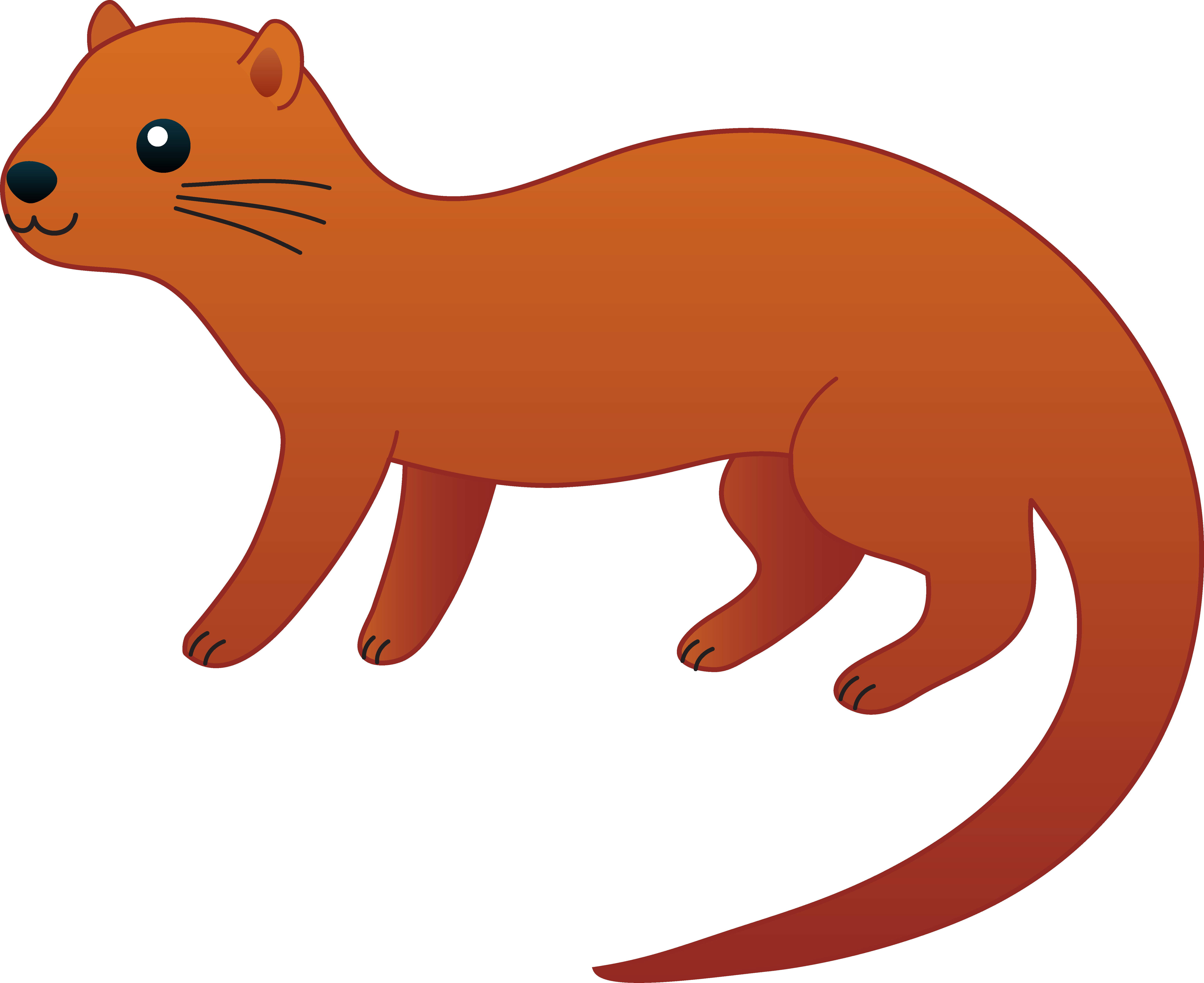 Otter Transparent Png - Otter Clipart (6151x5024), Png Download