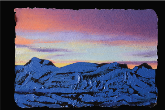 Grasslands- Christmas Evening Twilight - Summit (532x532), Png Download