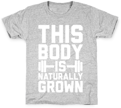 This Body Is Naturally Grown Kids T-shirt - Mess With Pup Your Time Is Up White Print T-shirt: (484x484), Png Download