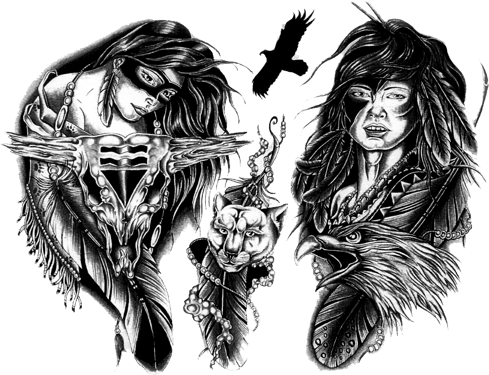 Star Wars Characters Clip Art Transparent Background - Tattoos Transparent Background Png (1024x768), Png Download