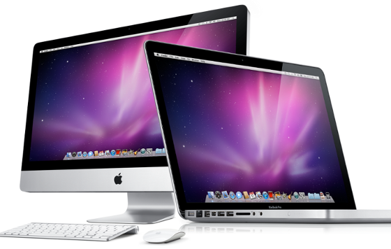 Apple Macbook Imac (560x356), Png Download