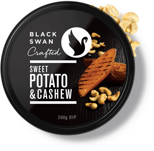 Sweet Potato & Cashew - Black Swan Dip Crafted Baby Spinach & Fetta 200g (580x540), Png Download