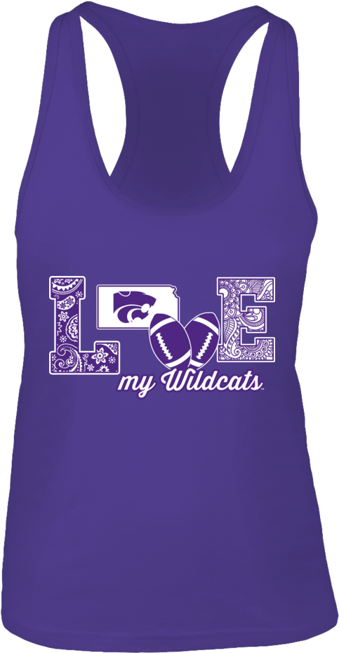 Love My Wildcats Kansas State Wildcats Shirt (1000x1000), Png Download