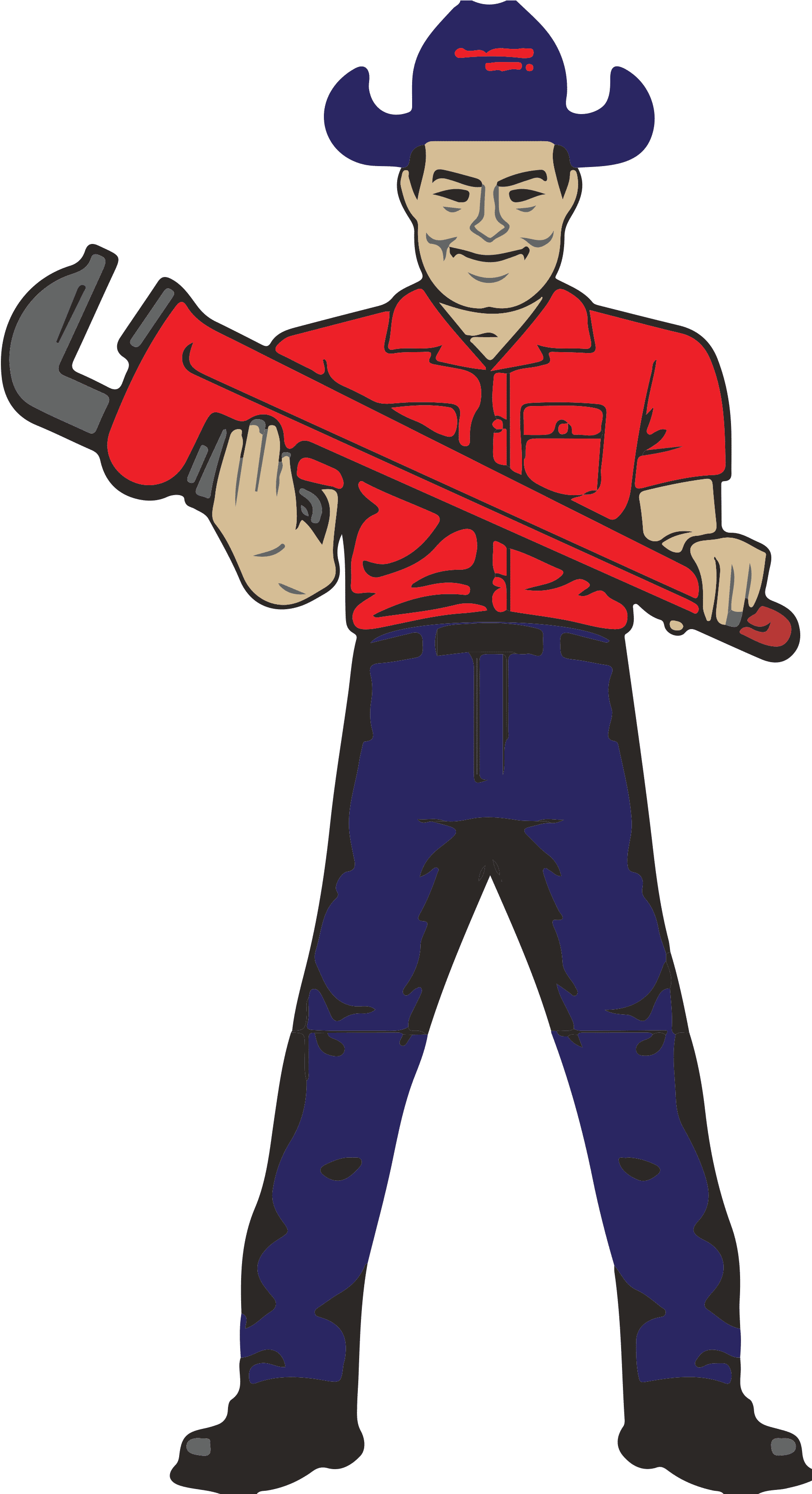 Cummings Plumbing Heating Cooling Tucson Big Ed Drawing (2550x3300), Png Download
