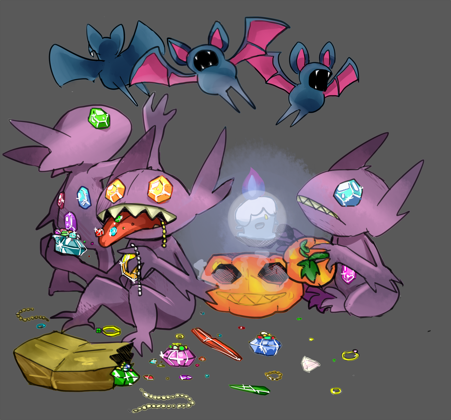 Honchkrow Png (1500x1397), Png Download