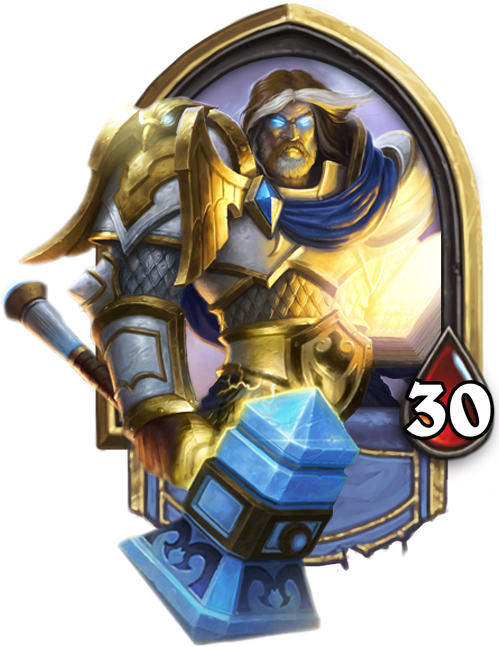 Uther The Lightbringer Hearthstone Png Uther Lightbringer (578x687), Png Download