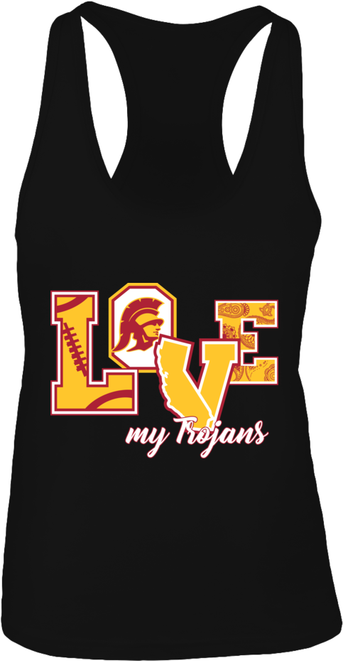 Love My Trojans Usc Trojans Shirt (1000x1000), Png Download