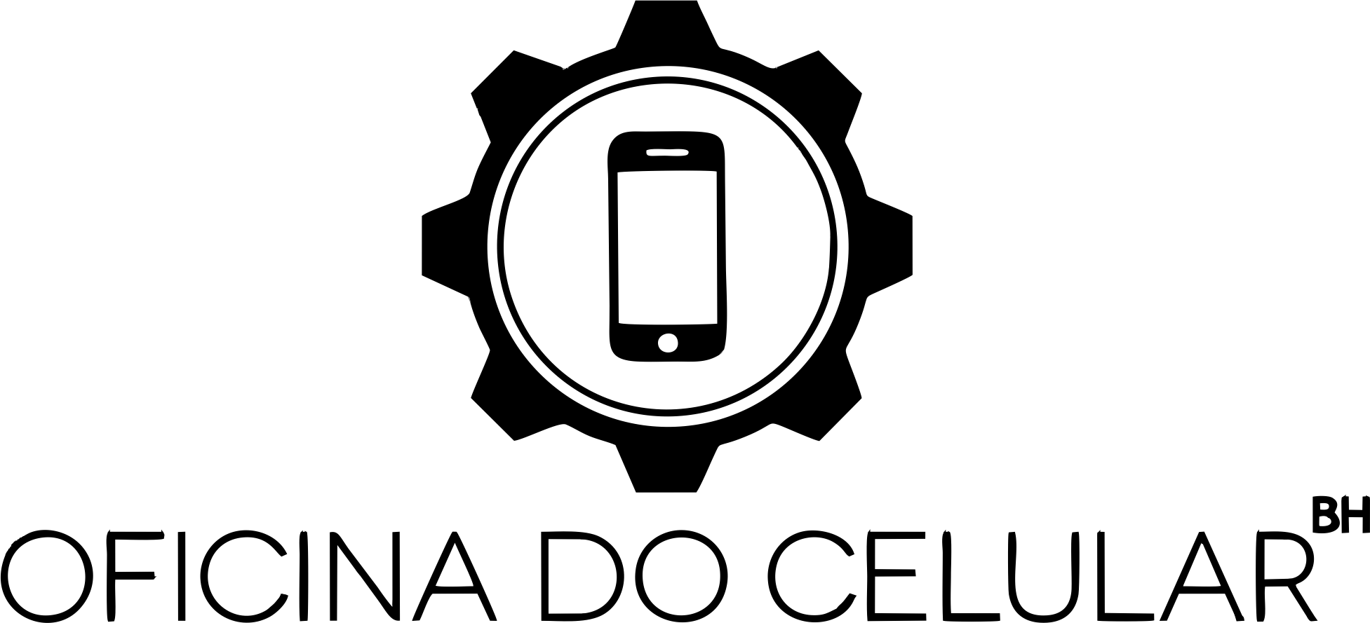 Celular Logo Png (1953x889), Png Download
