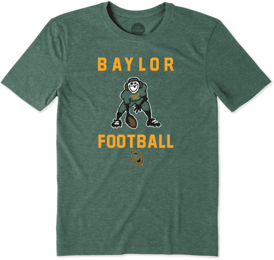 Men's Baylor Bears Football Jake Cool Tee (570x570), Png Download