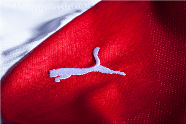 Heat Pressed Fly Emirates Logo, Embroidered Arsenal (600x600), Png Download
