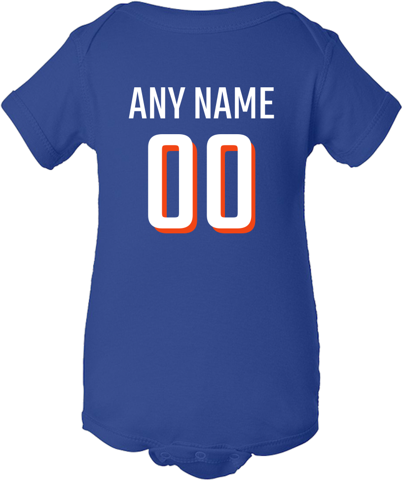 Florida Gators Fan Themed Baby Bodysuit (1000x1000), Png Download