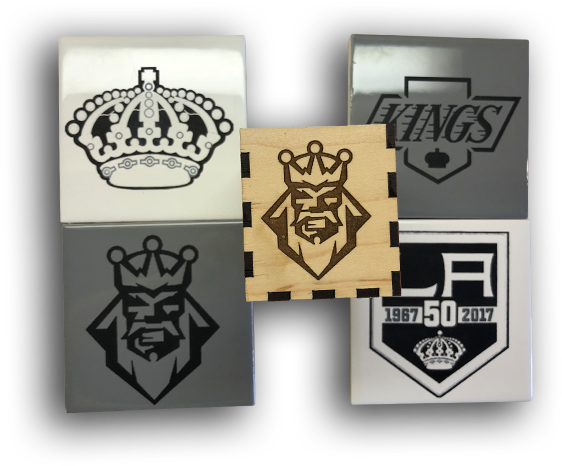 La Kings Sports Coasters (600x600), Png Download