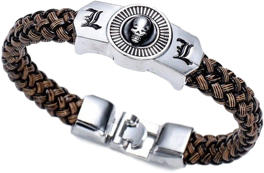 Death Note Brown Bracelet (640x640), Png Download