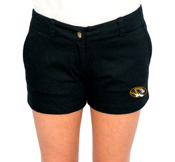 Mizzou Black Savannah Short (565x700), Png Download