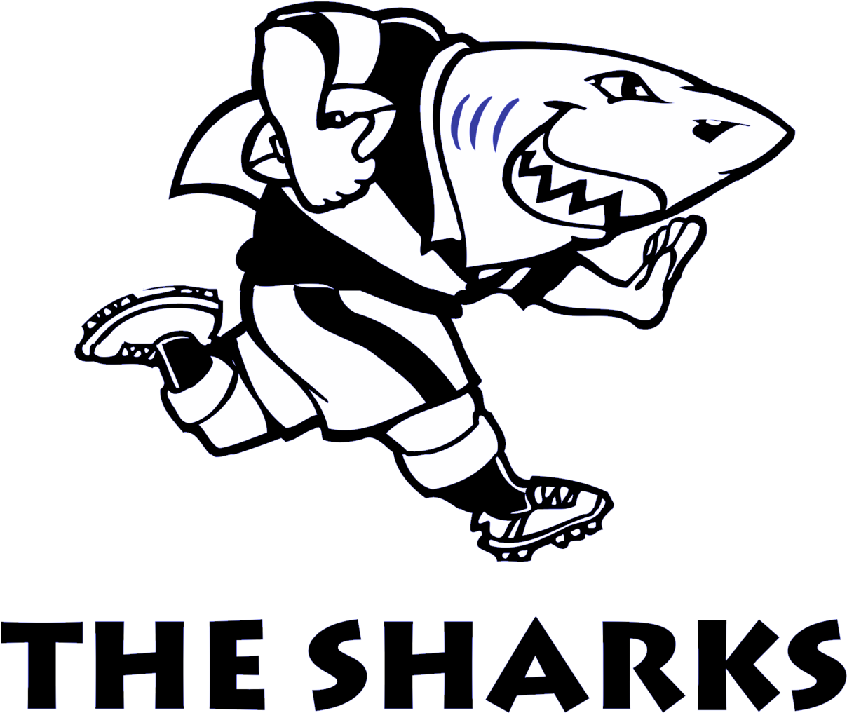 The Sharks Rugby Logo (1207x1024), Png Download