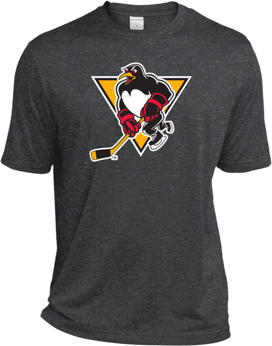 Wilkes Barre/scranton Penguins Primary Logo Adult Heather (1155x1155), Png Download