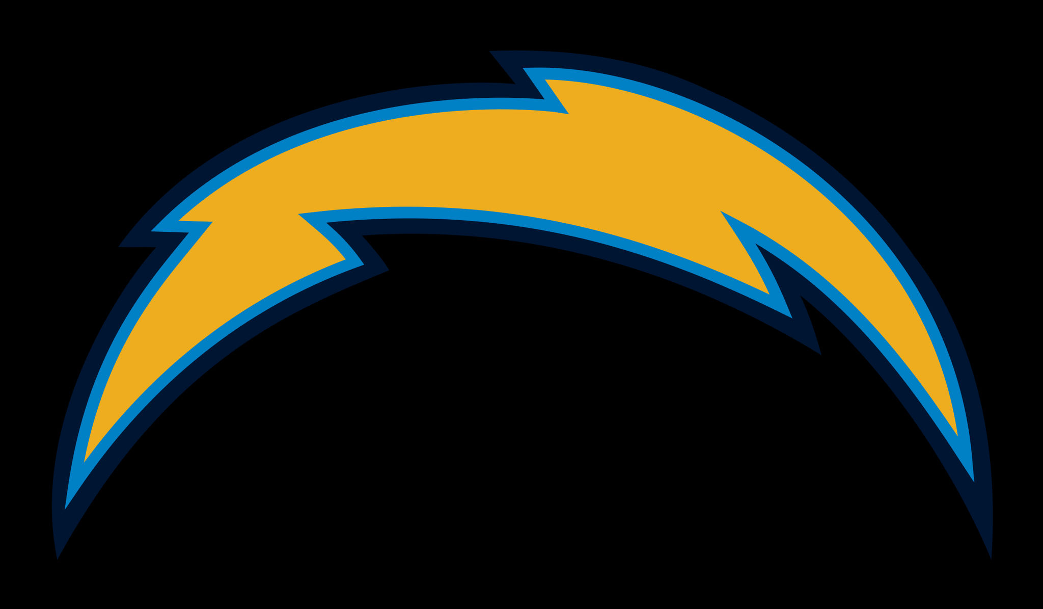 Los Angeles Chargers @ Oakland Raiders (2048x1195), Png Download