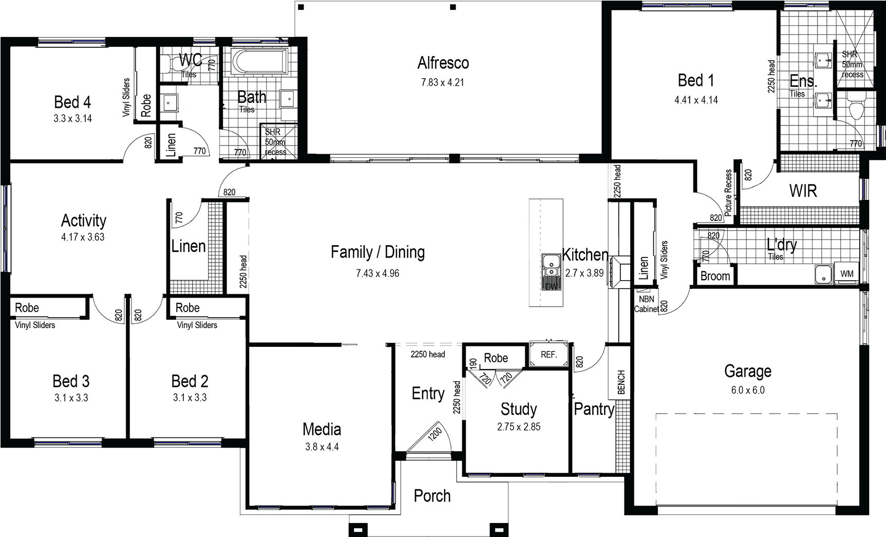 Floorplan (1736x1736), Png Download
