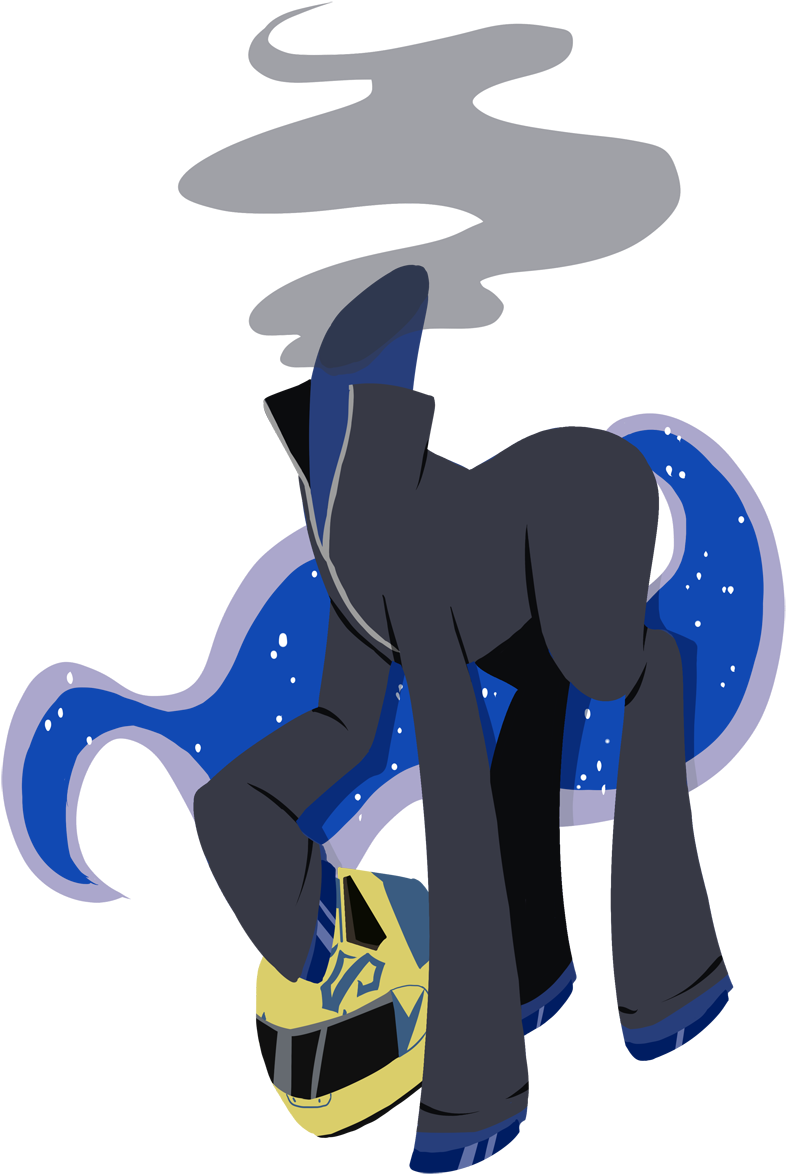 Silent Ponytagonist, Celty Sturluson, Crossover, Dullahan, (800x1183), Png Download