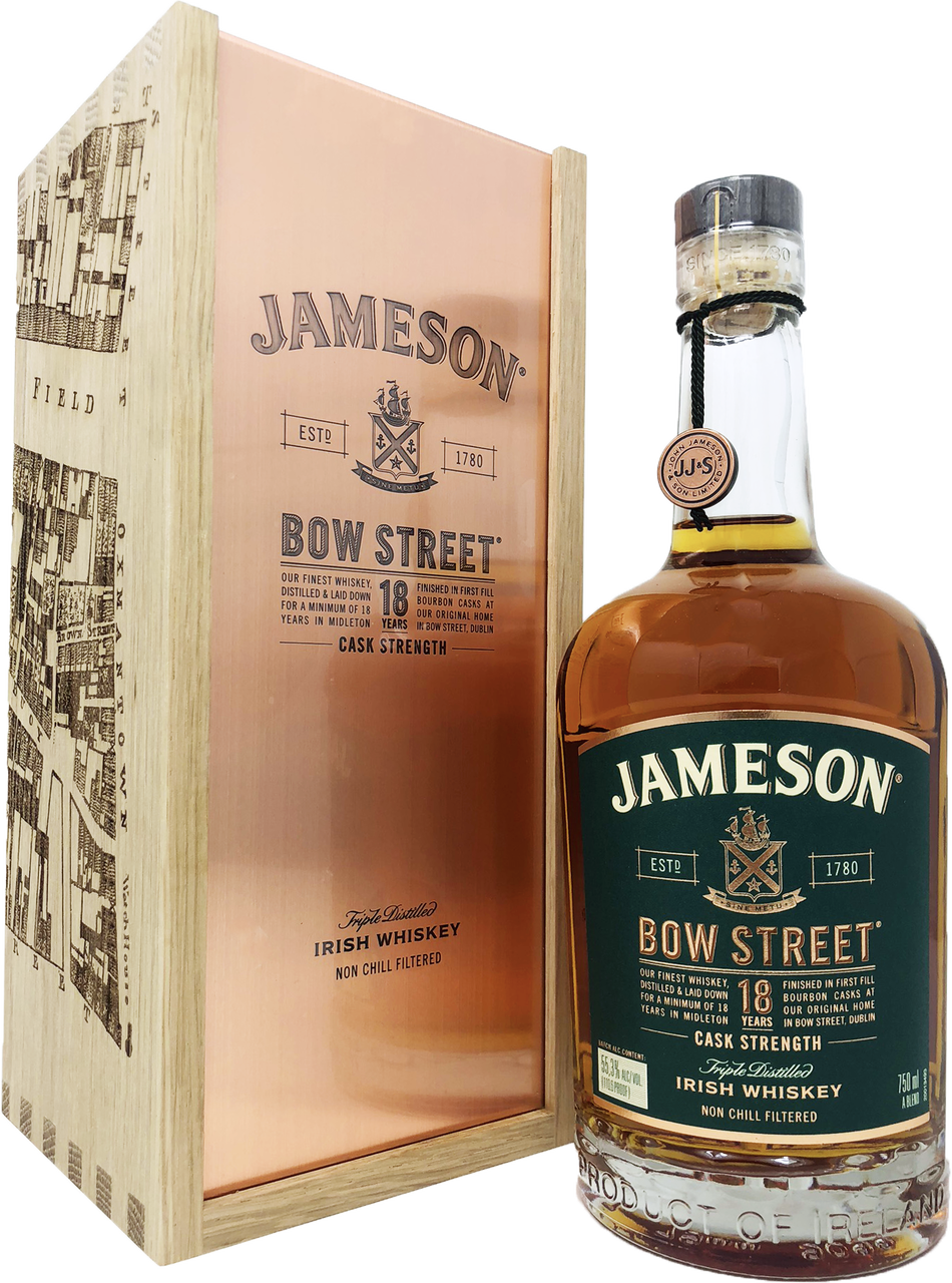 Jameson Bow Street 18 Years Irish Whiskey (950x1280), Png Download
