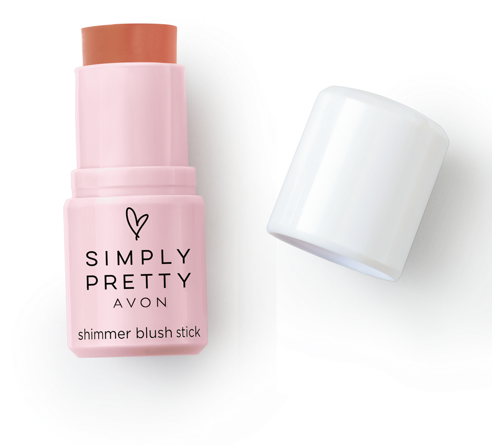 Simply Pretty Shimmer Blush Stick 4g (1024x1024), Png Download