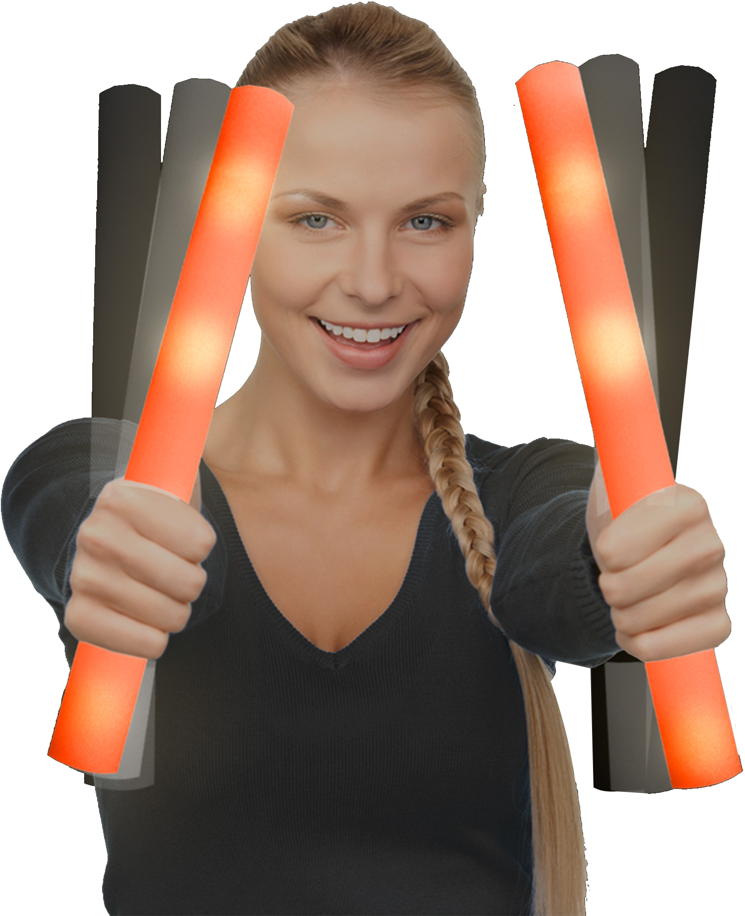 Led Foam Stick Baton Supreme (2000x2000), Png Download