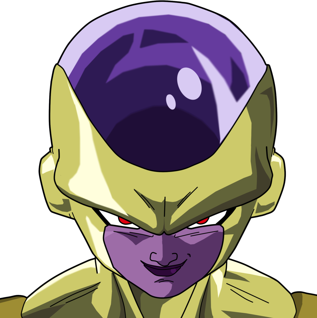 Golden Frieza Png (1024x1027), Png Download