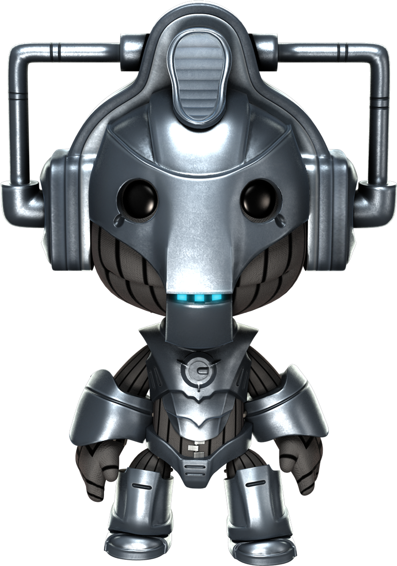 Cybermanfront (1200x1200), Png Download