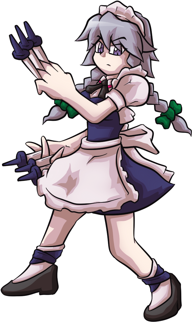 Sakuya Png (640x1060), Png Download