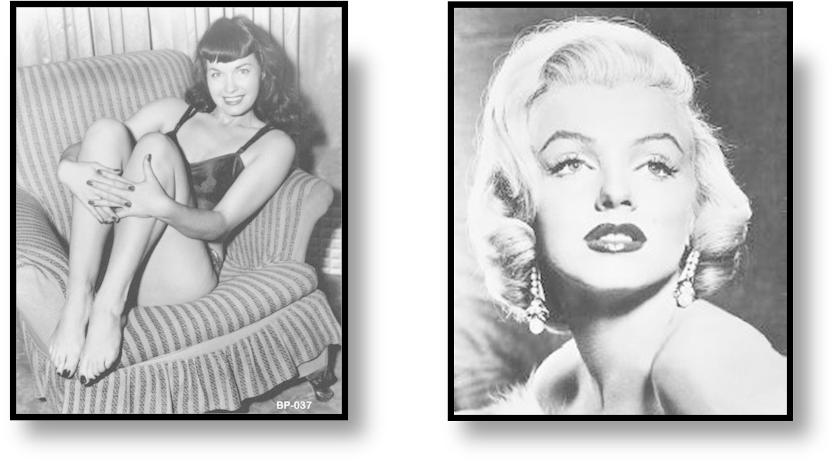 Bettie Page (1202x664), Png Download