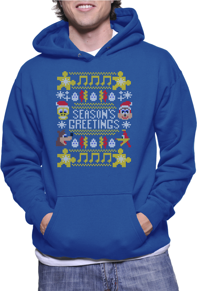 Banjo Kazooie Knit Stylish & Cool Hoodie (923x1000), Png Download