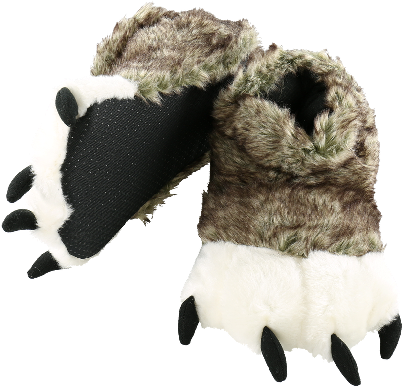 Paw Slipper Image (863x1050), Png Download
