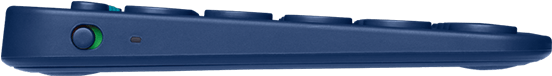 K380 Blue Color Profile Shot Color Profile, Bluetooth (652x560), Png Download