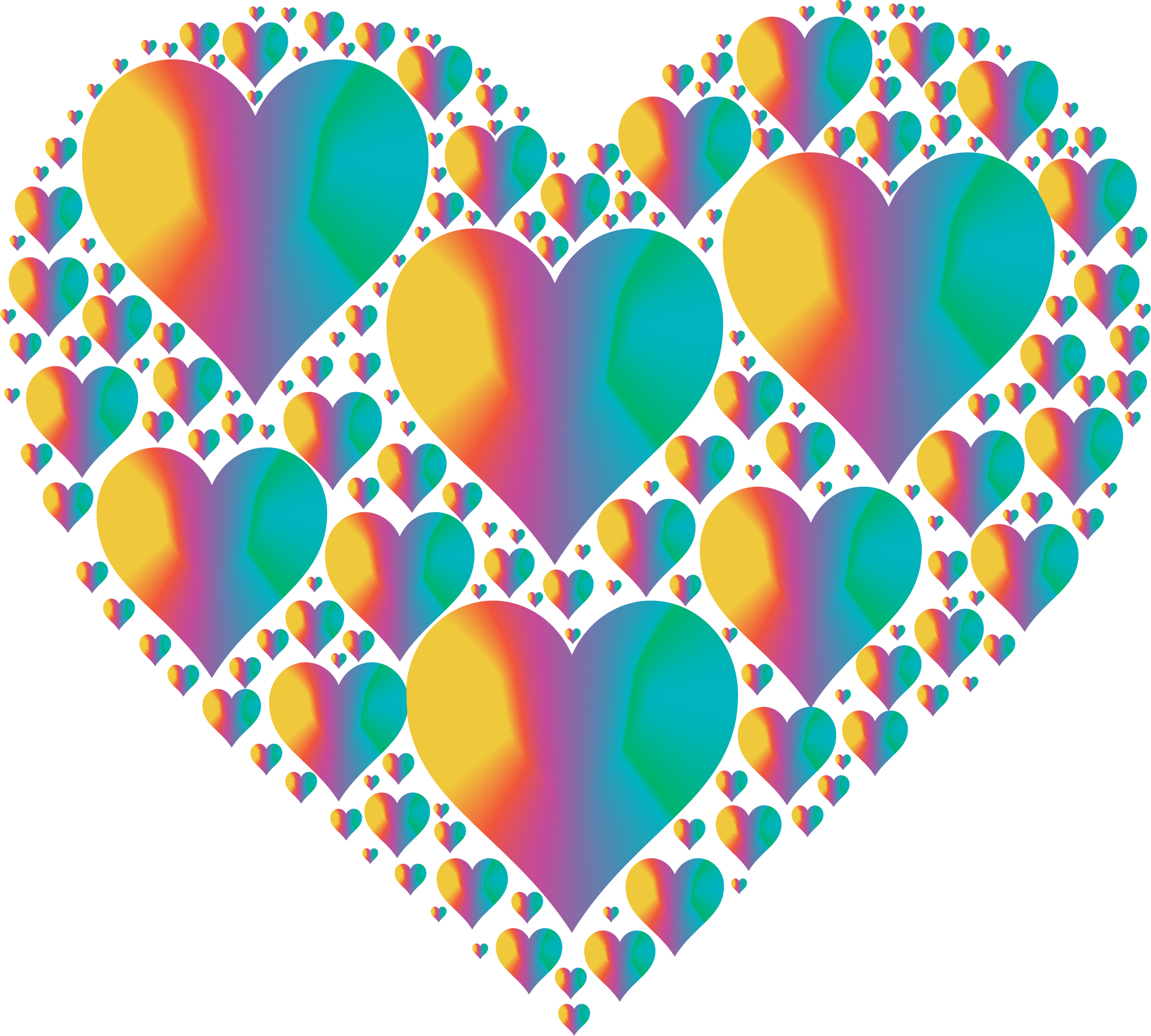 Hearts Background Png (2284x2056), Png Download