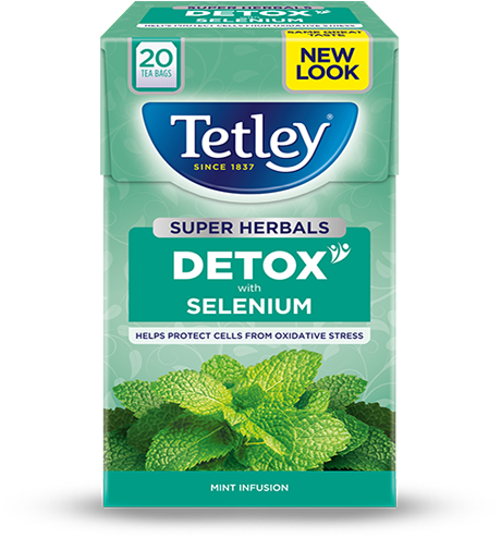 Super Herbal Mint Detox (635x570), Png Download