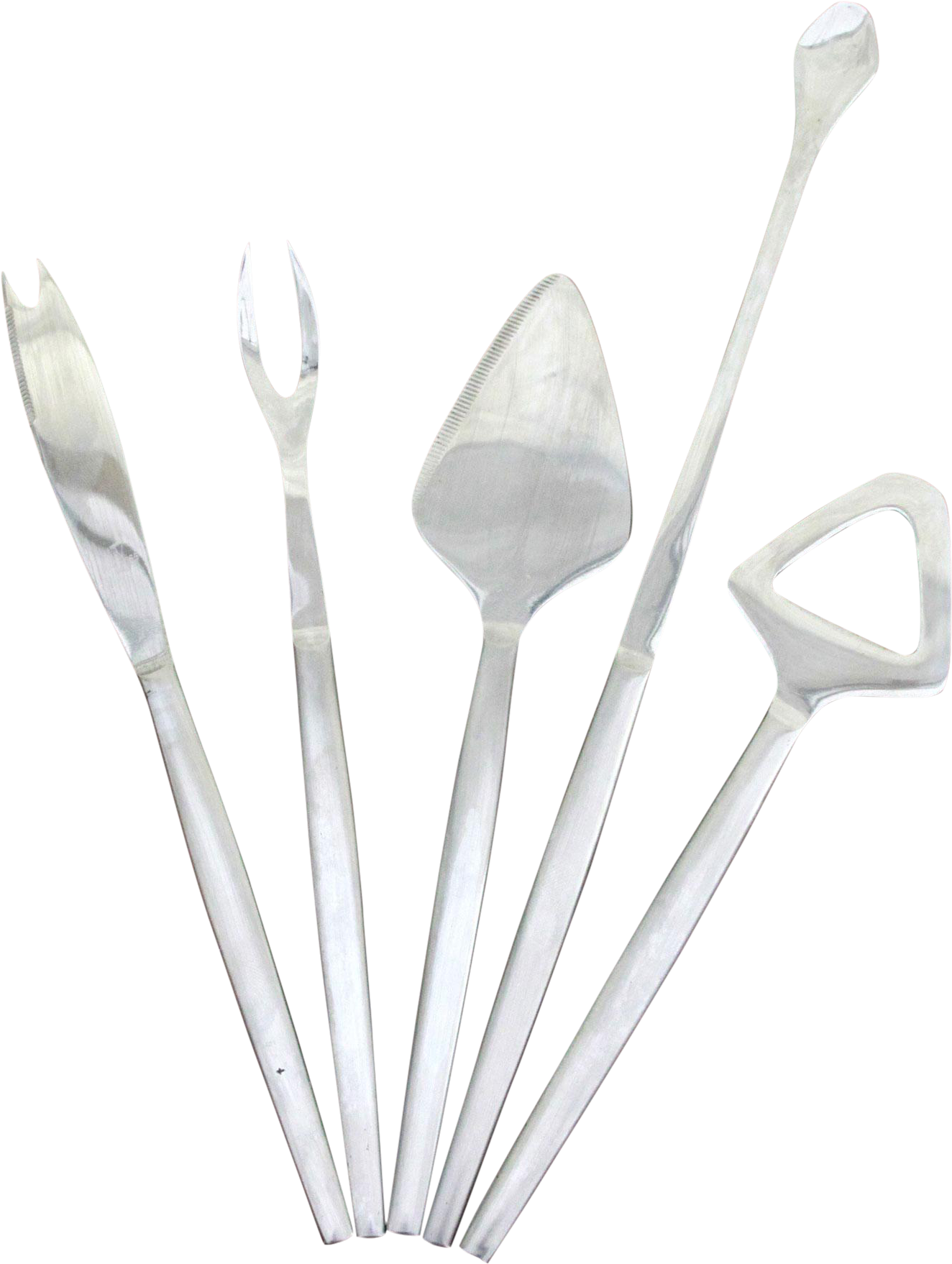 Vintage Kalmar Italy Stainless Steel Bar/cocktail Tools- (1470x1952), Png Download