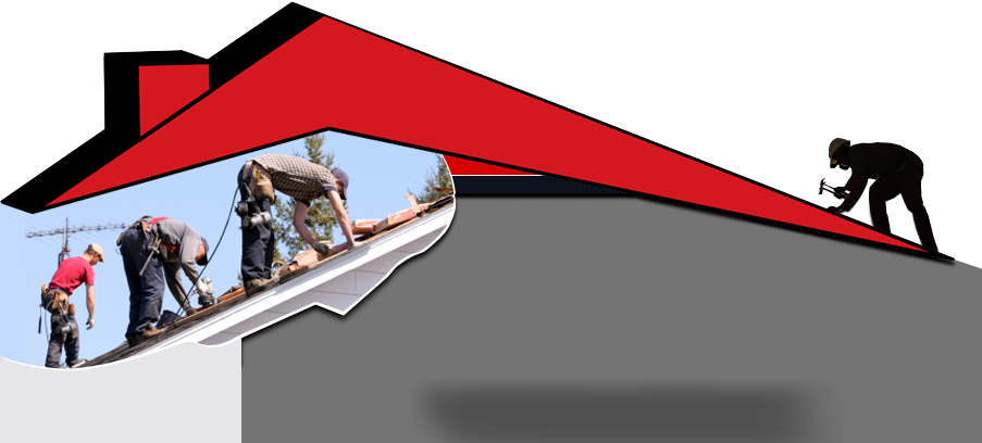 Roofing Png (903x408), Png Download