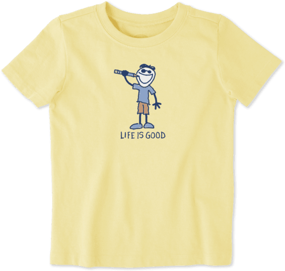 Toddlers Crayon Jake Crusher Tee (570x570), Png Download