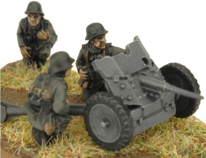 7cm Tank-hunter Platoon (gbx114) (690x567), Png Download