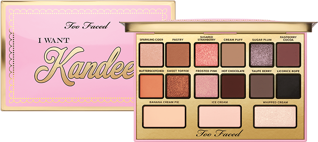 Makeup Palette Png (1200x484), Png Download