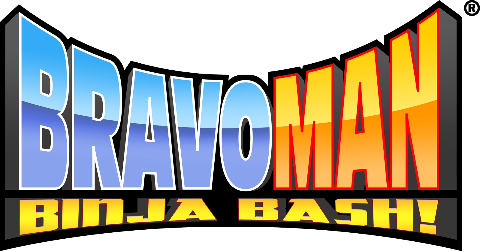Bravoman Binja Bash (1599x836), Png Download