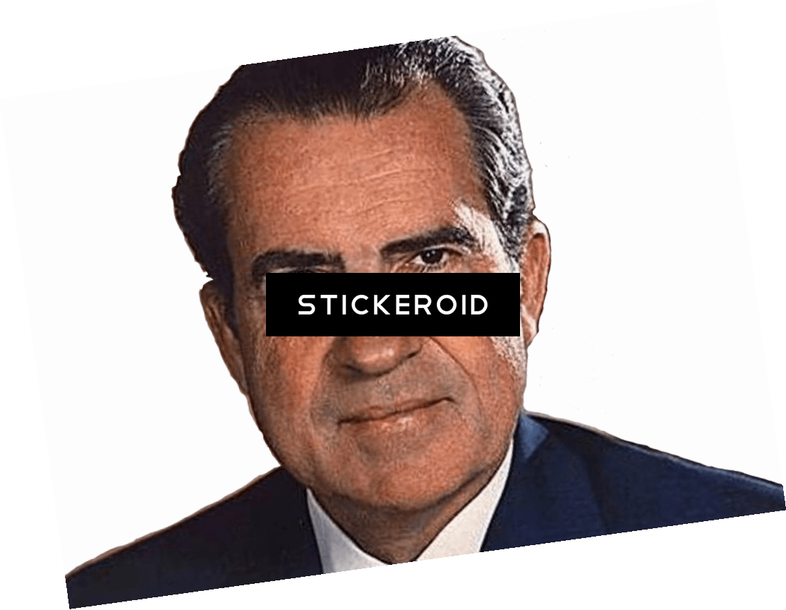 Richard Nixon Close Up (1114x865), Png Download