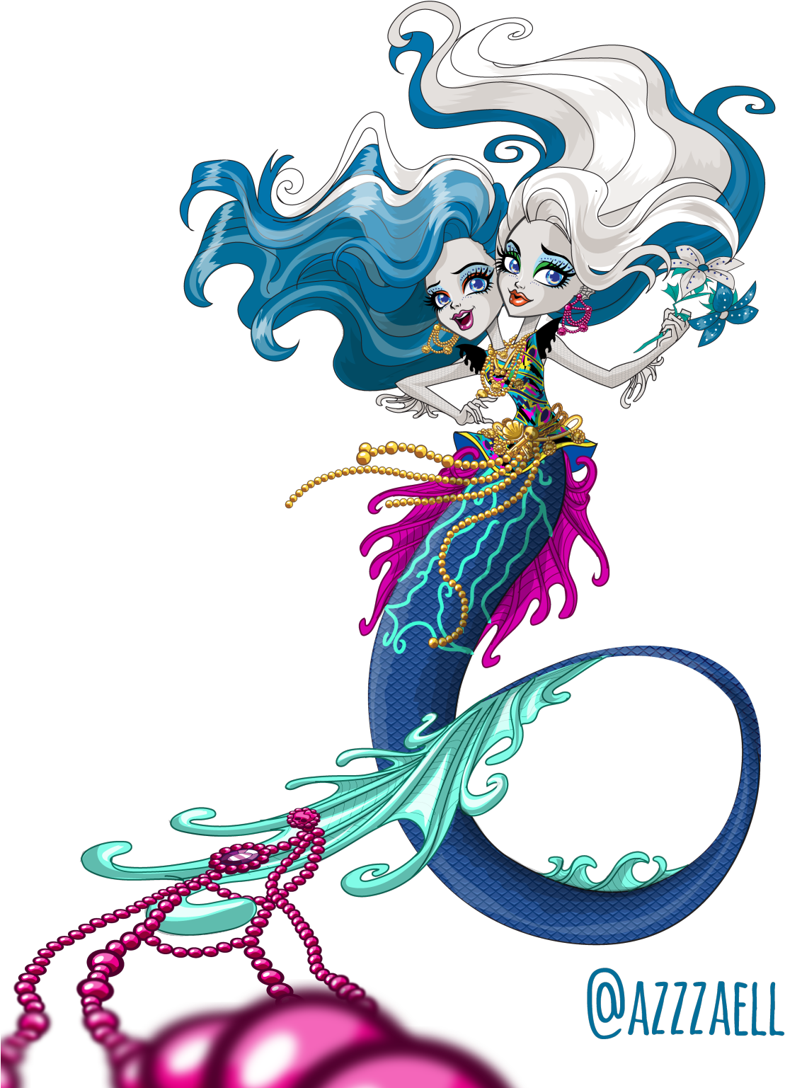 Free Printable Monster High Clipart (1280x1606), Png Download