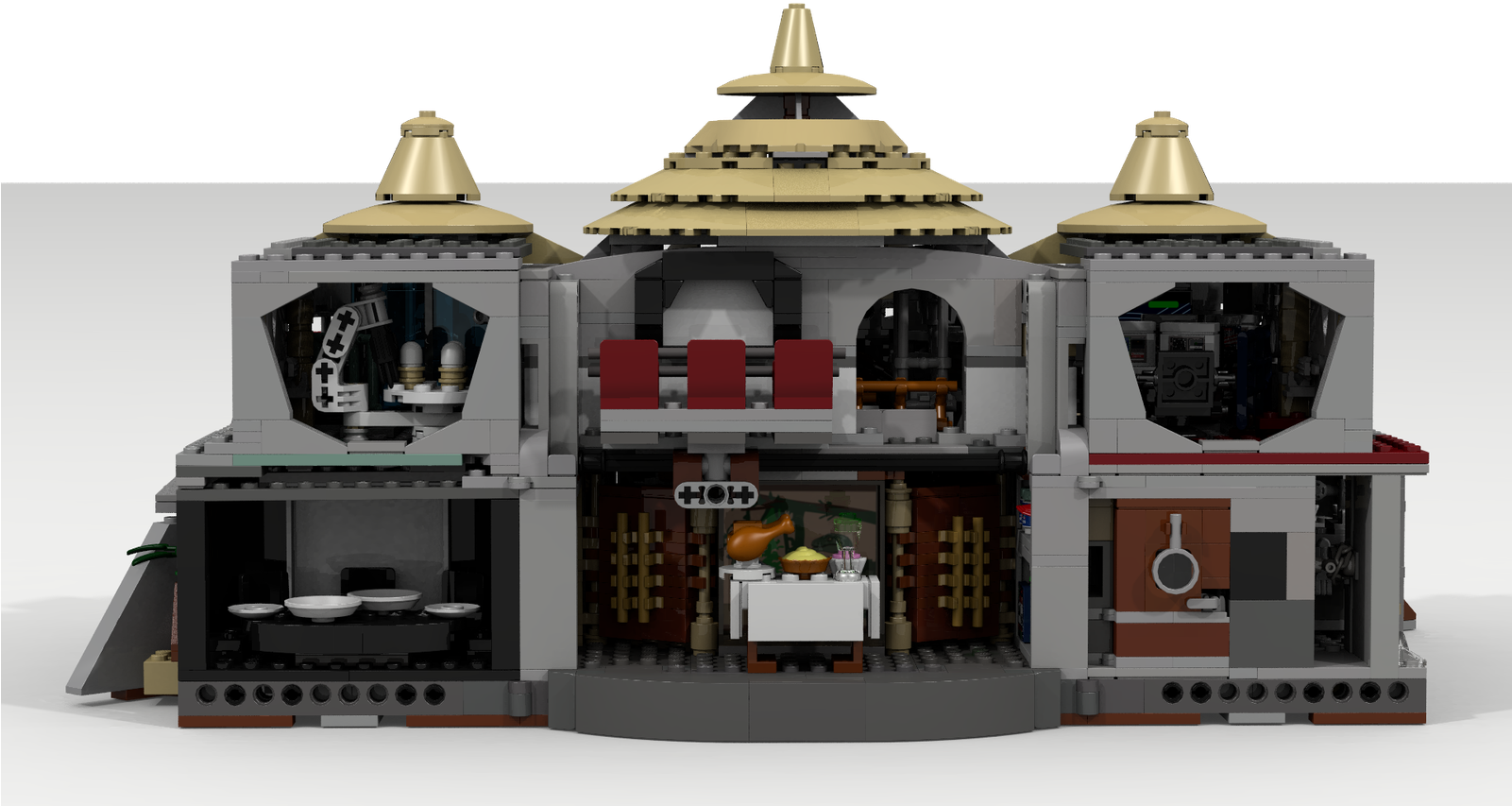Jurassic Park Visitor Center (1600x900), Png Download