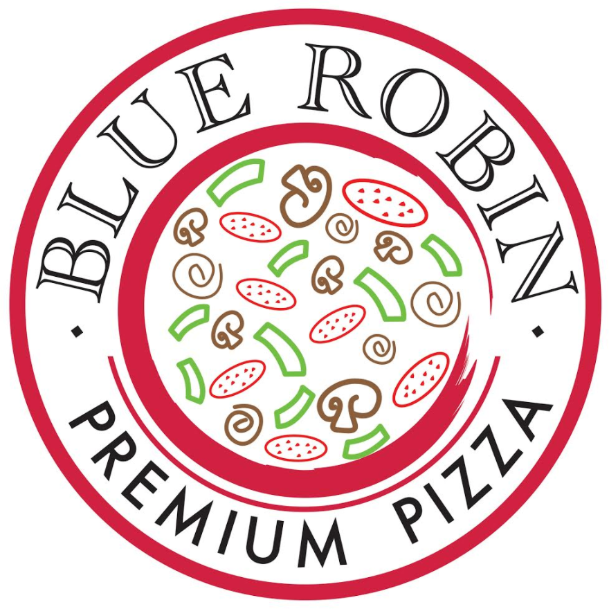 Blue Robin Premium Pizza (880x880), Png Download