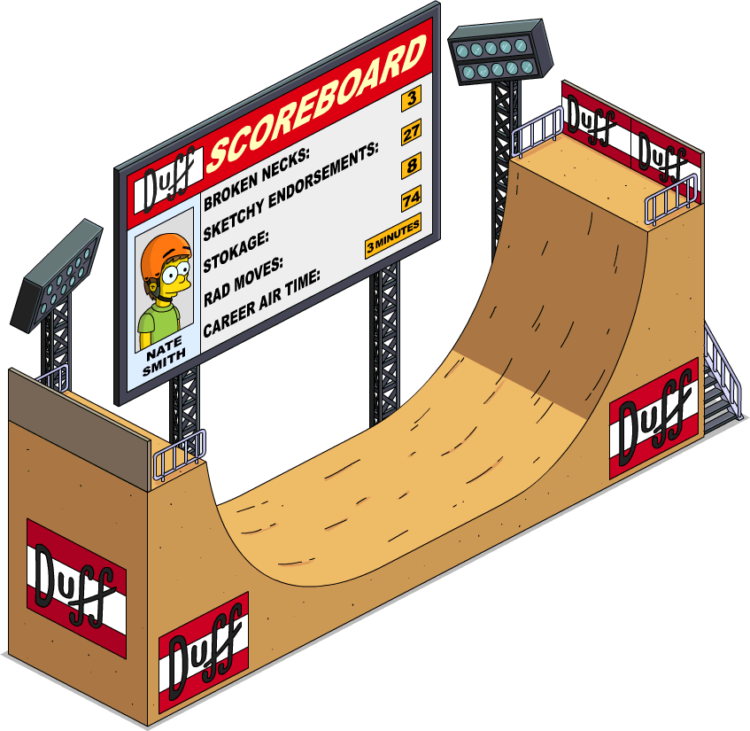 Half-pipe (847x825), Png Download