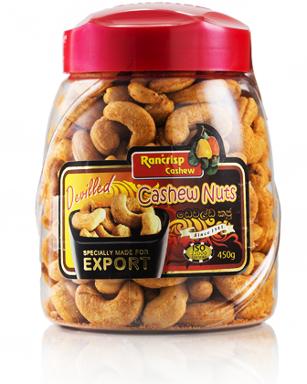 Rancrips Deviiled Cashews 160g - Rancrisp Devilled Cashew (336x420), Png Download