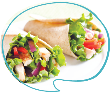 Wraps Png (401x332), Png Download