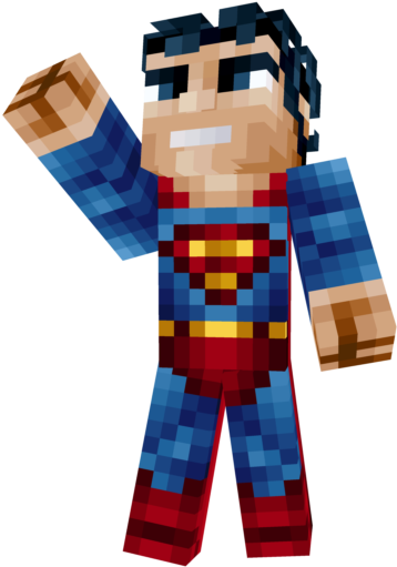 Supermanpic Zpsdpng - Minecraft Superman Skin Png (640x640), Png Download