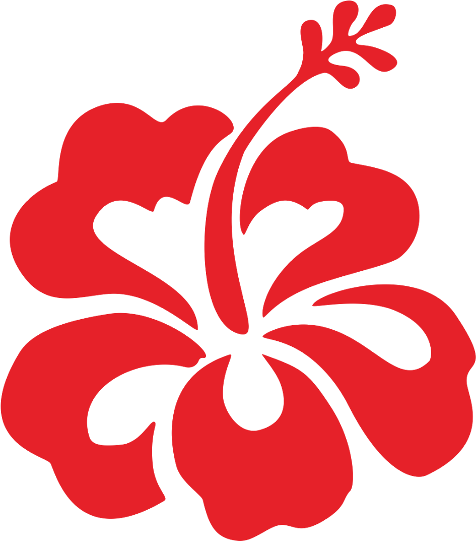 Hibiscus Flower Logo Vector - Proud Mother In Law Of A Marine (1600x1136), Png Download